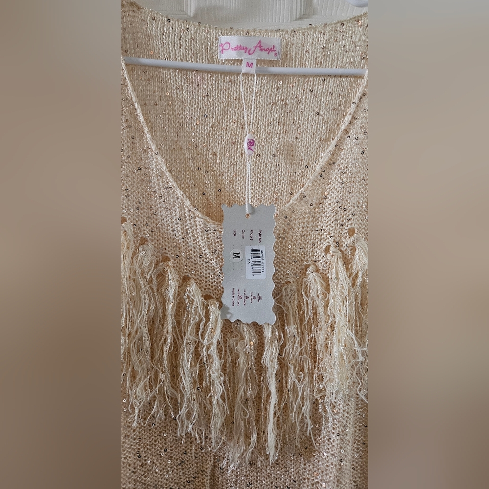 NWT Pretty Angel Loose Knit Tunic - Picture 6 of 7
